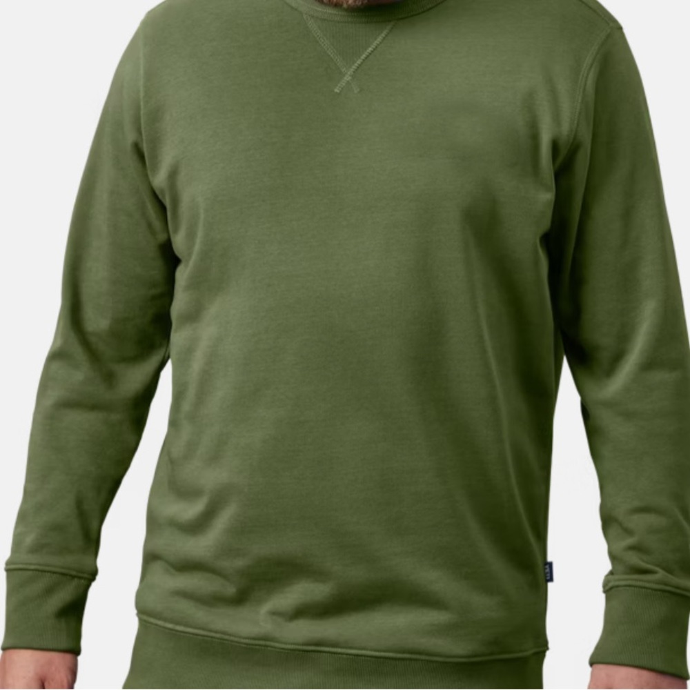 Yeti Green Crewneck Sweater